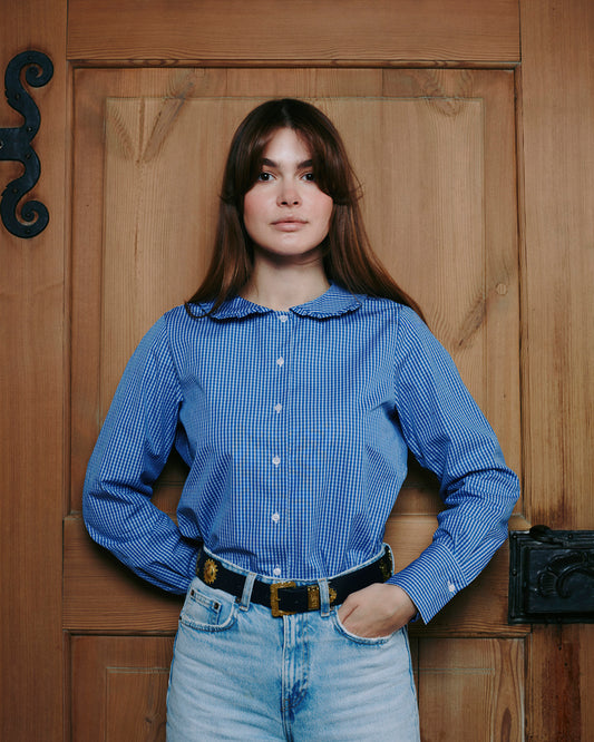 Theresia Blouse in blue